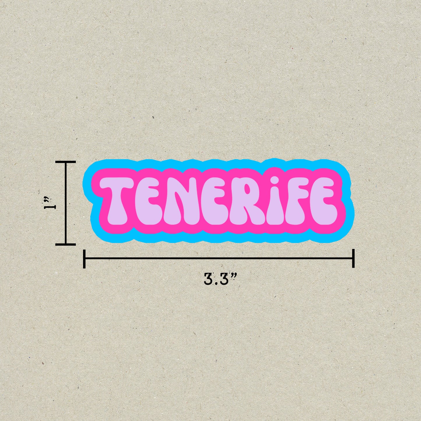 Tenerife Cloud Sticker