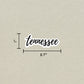 Tennessee Cursive Sticker