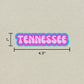 Tennessee Cloud Sticker