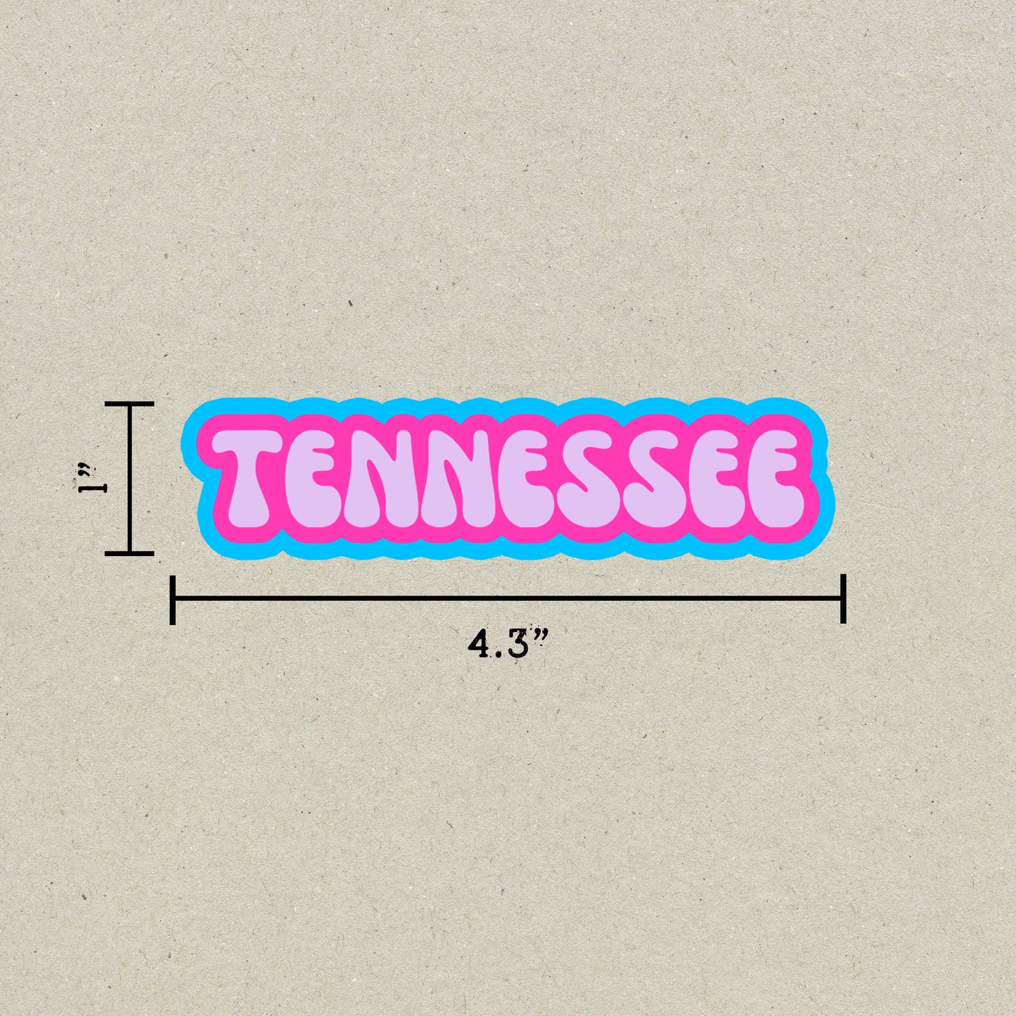 Tennessee Cloud Sticker