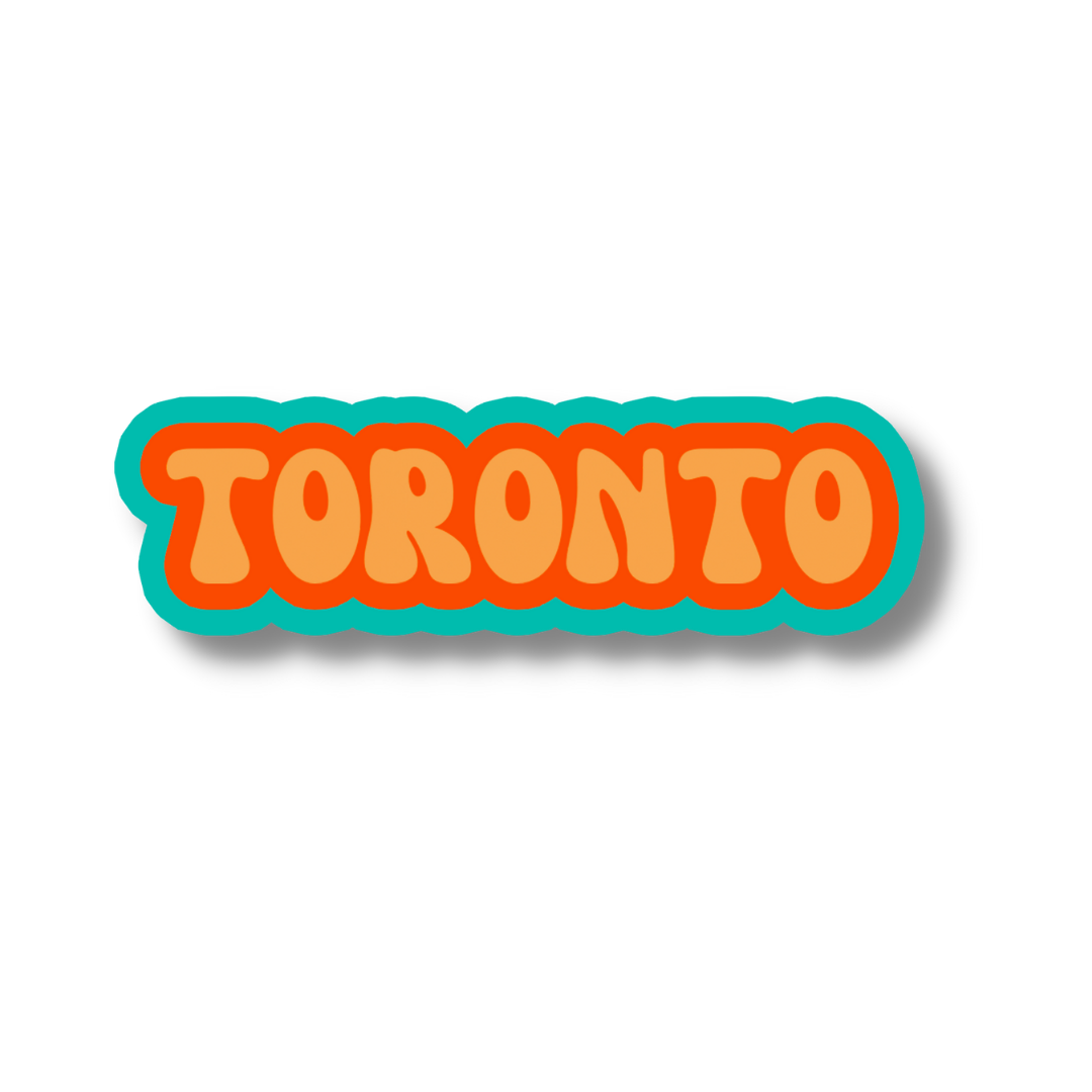 Toronto Cloud Sticker