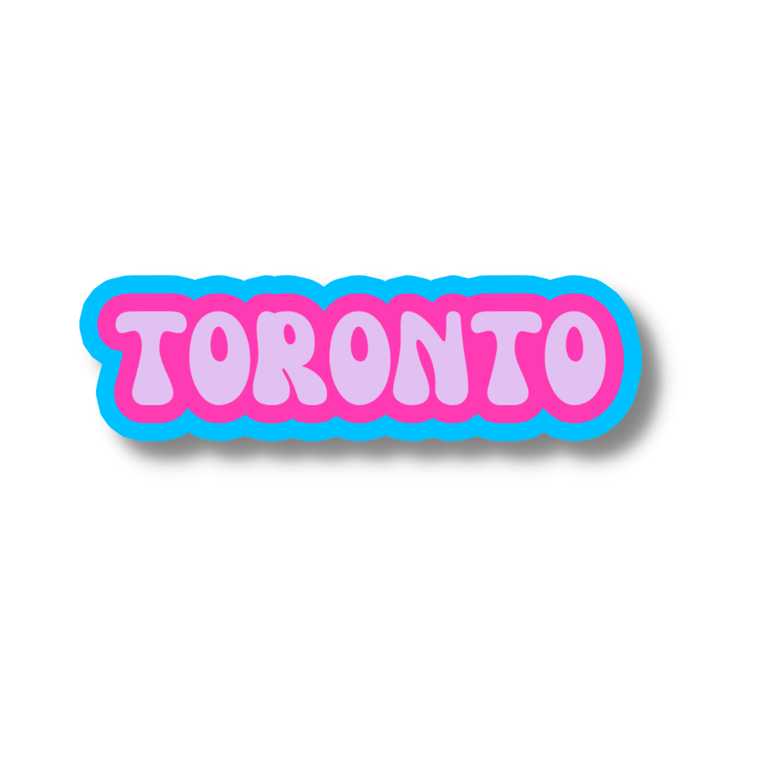 Toronto Cloud Sticker