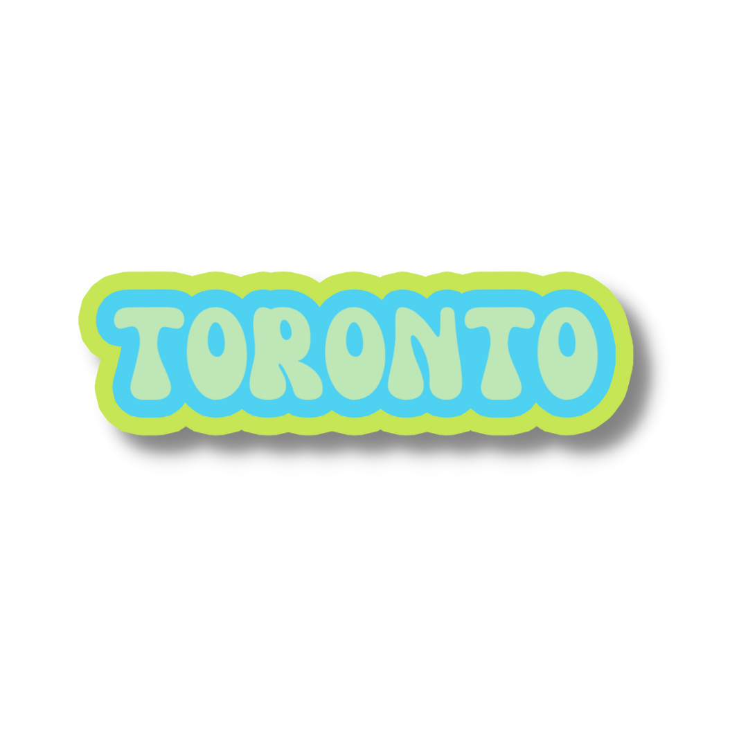 Toronto Cloud Sticker