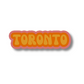 Toronto Cloud Sticker