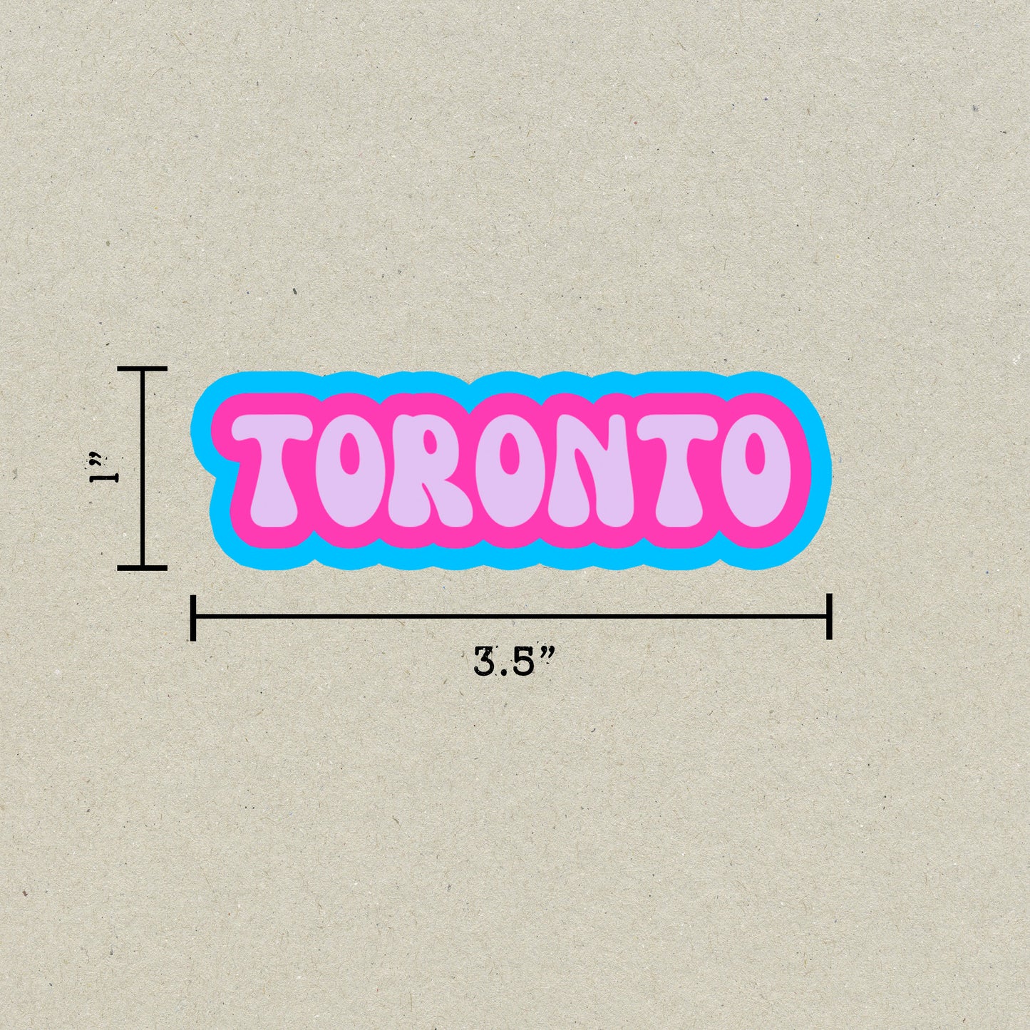 Toronto Cloud Sticker