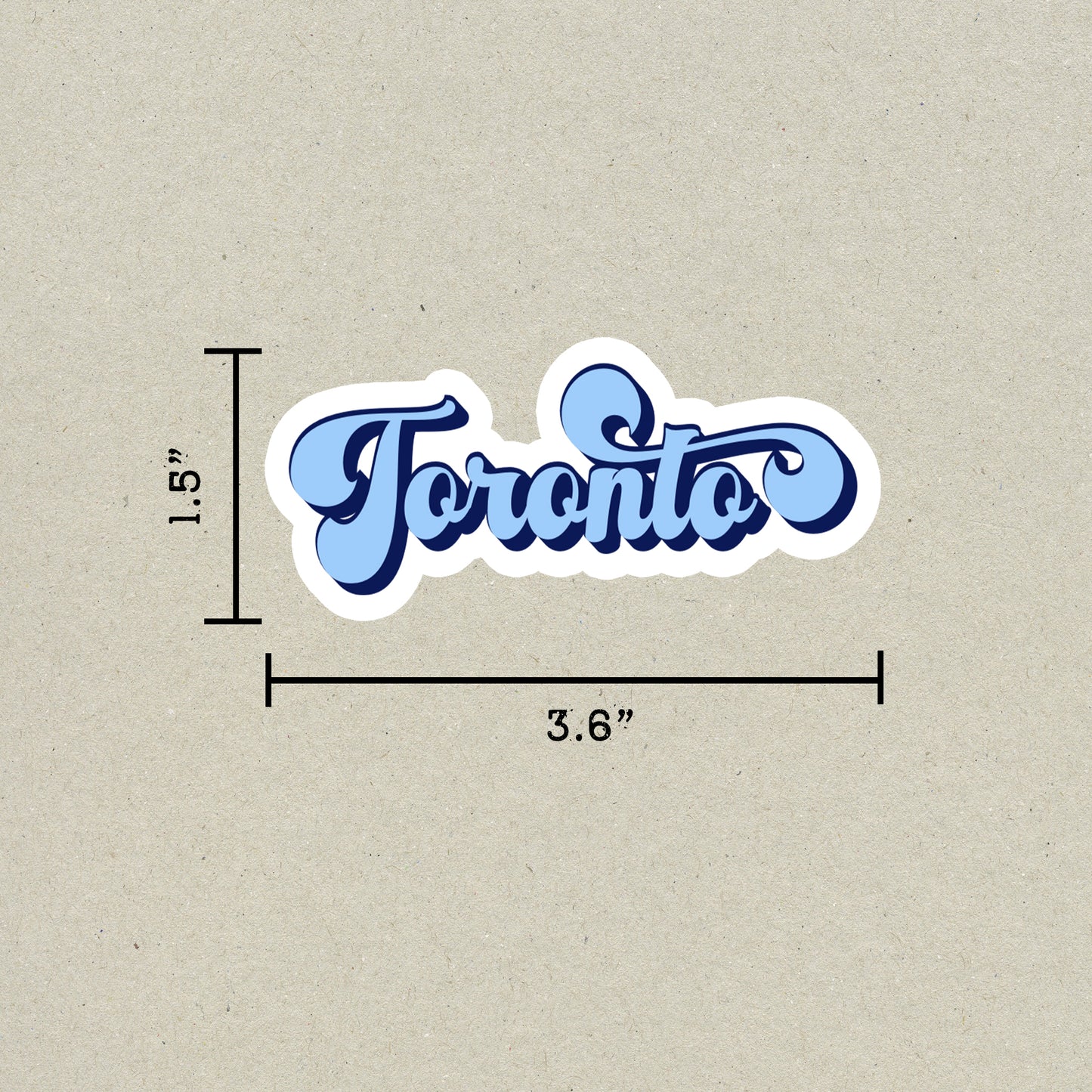 Toronto Vintage Sticker