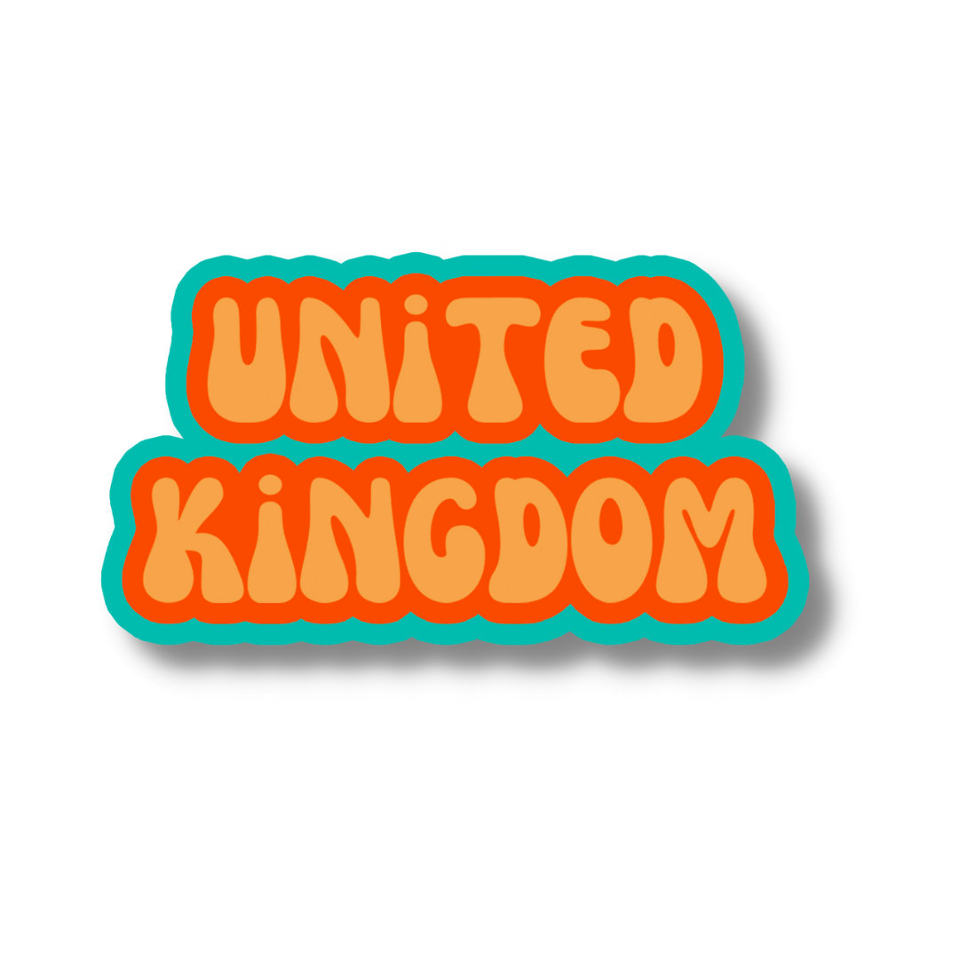 United Kingdom Cloud Sticker
