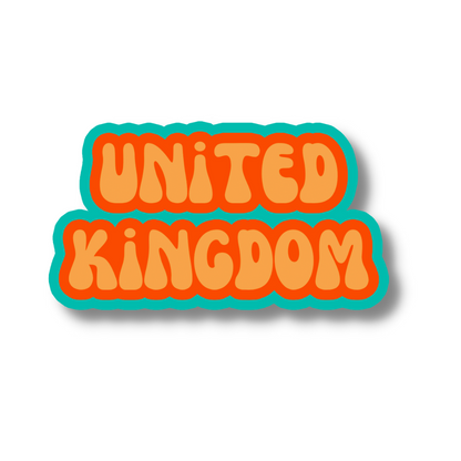 United Kingdom Cloud Sticker