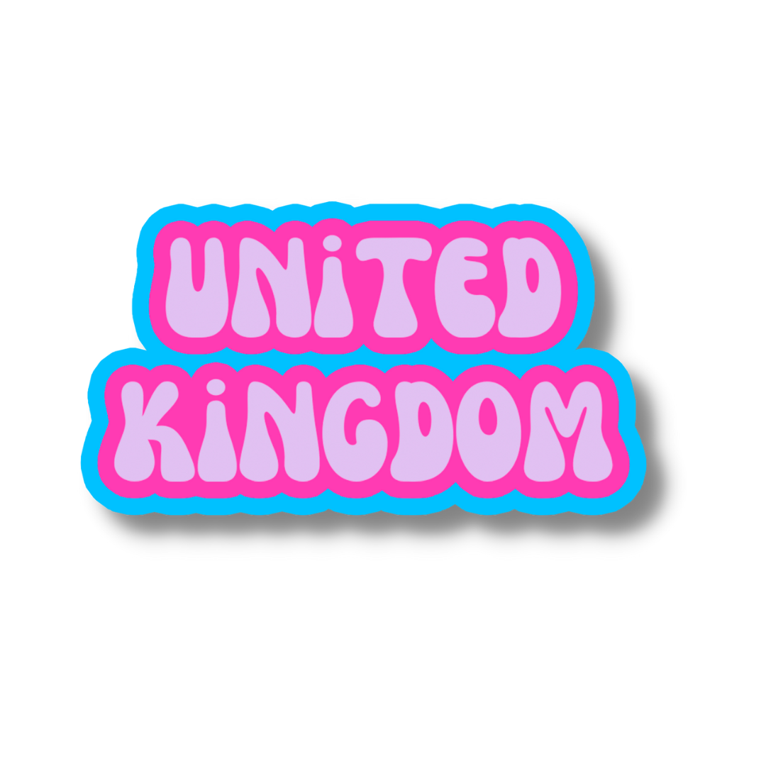 United Kingdom Cloud Sticker