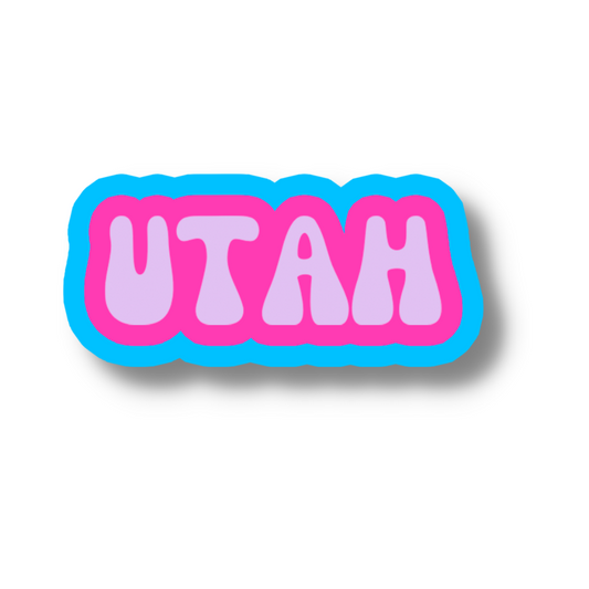 Utah Cloud Sticker