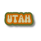 Utah Cloud Sticker