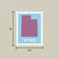 Utah Stamp Sticker