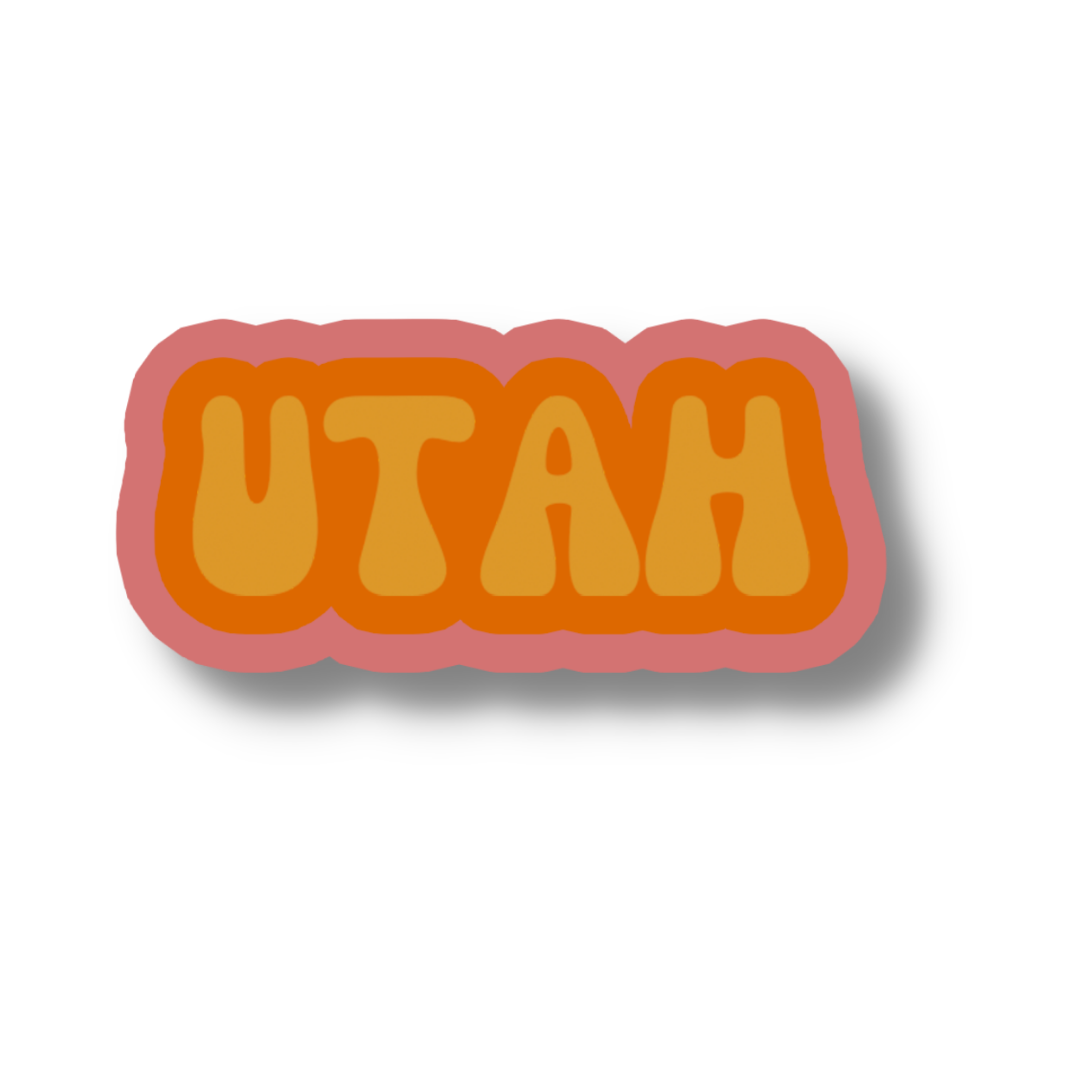 Utah Cloud Sticker