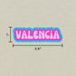 Valencia Cloud Sticker
