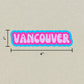 Vancouver Cloud Sticker