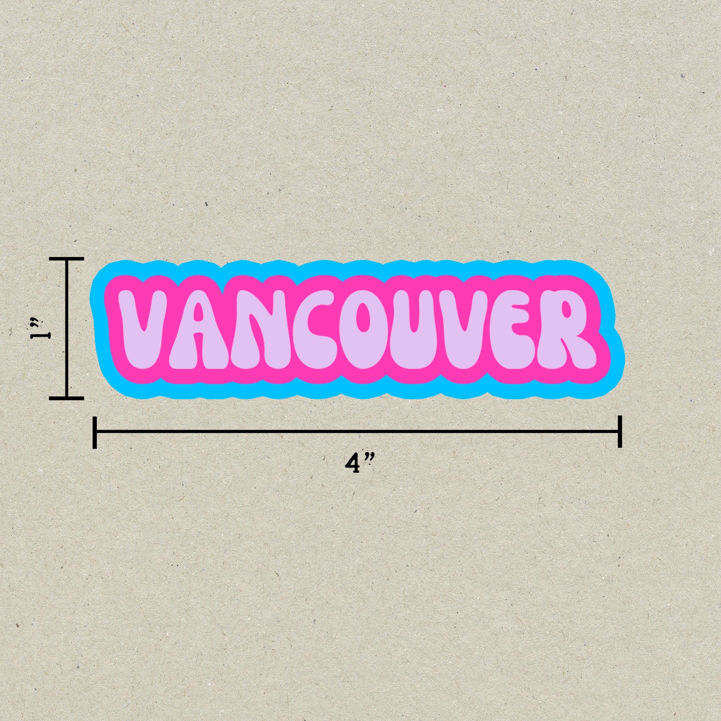 Vancouver Cloud Sticker