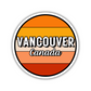 Vancouver, Canada Circle Sticker