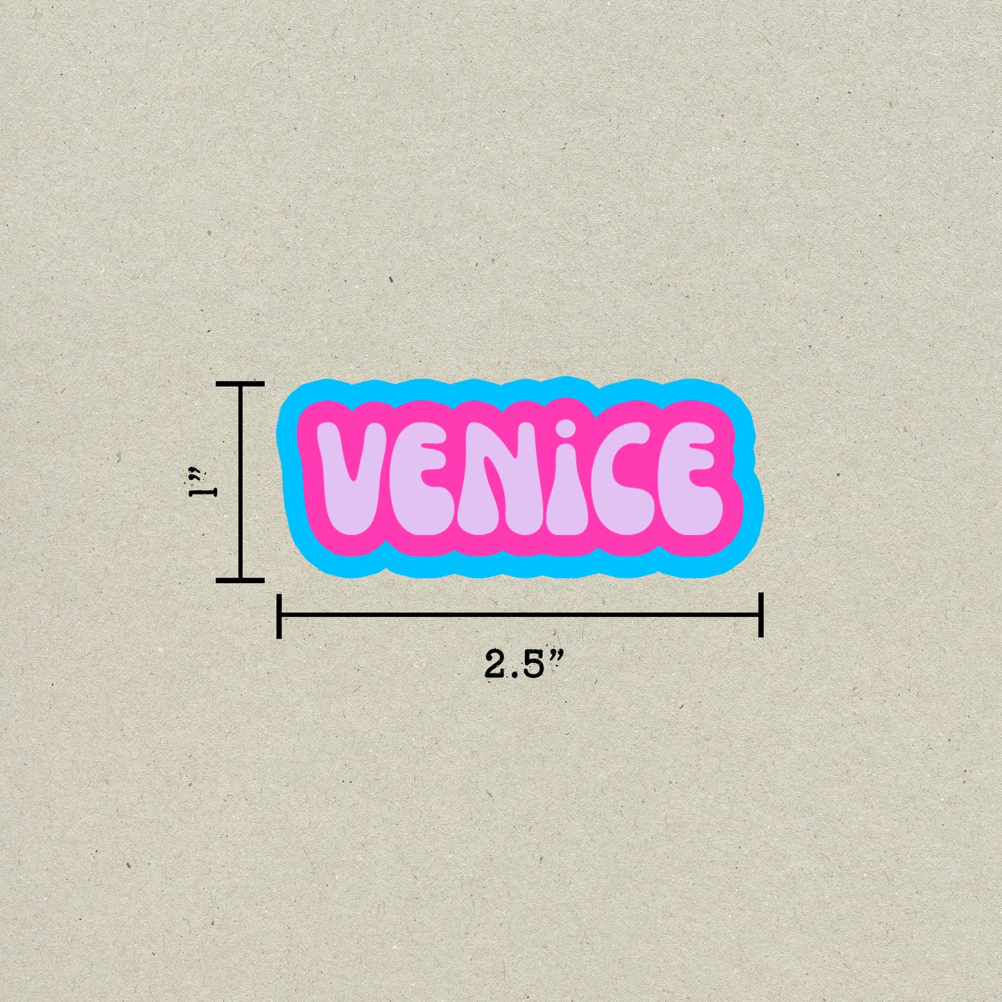 Venice Cloud Sticker