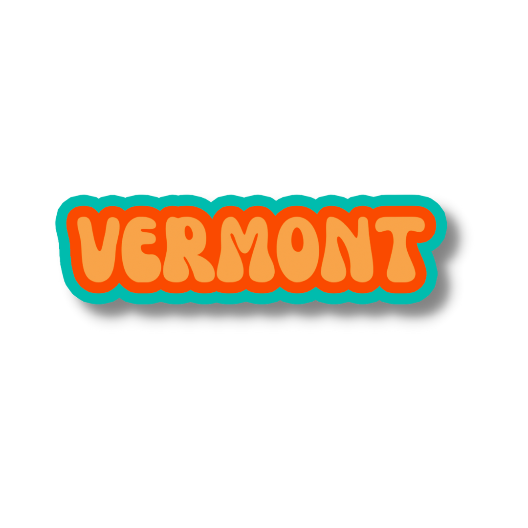 Vermont Cloud Sticker