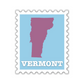 Vermont Stamp Sticker