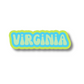 Virginia Cloud Sticker