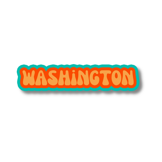 Washington Cloud Sticker