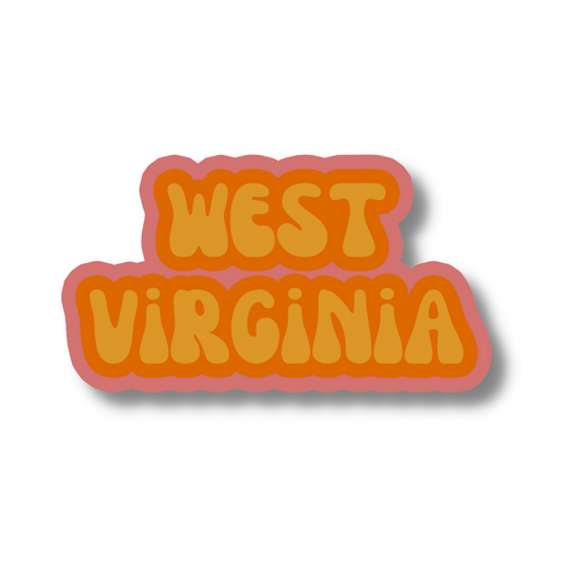 West Virginia Cloud Sticker