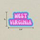 West Virginia Cloud Sticker