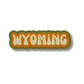 Wyoming Cloud Sticker