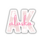 Alaska State Code Sticker