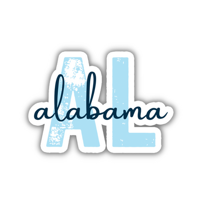 Alabama State Code Sticker