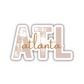 ATL Atlanta Airport Code Sticker