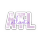 ATL Atlanta Airport Code Sticker