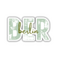 BER Berlin Airport Code Sticker
