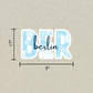 BER Berlin Airport Code Sticker