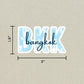 BKK Bangkok Airport Code Sticker
