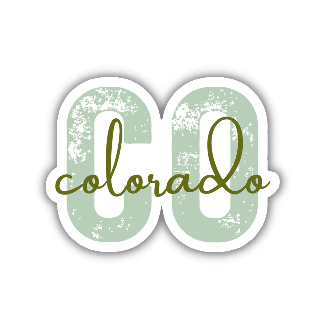 Colorado State Code Sticker