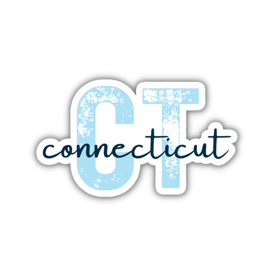 Connecticut State Code Sticker