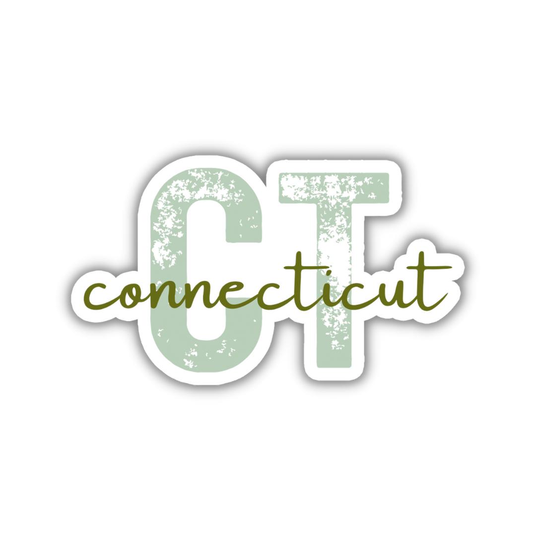 Connecticut State Code Sticker