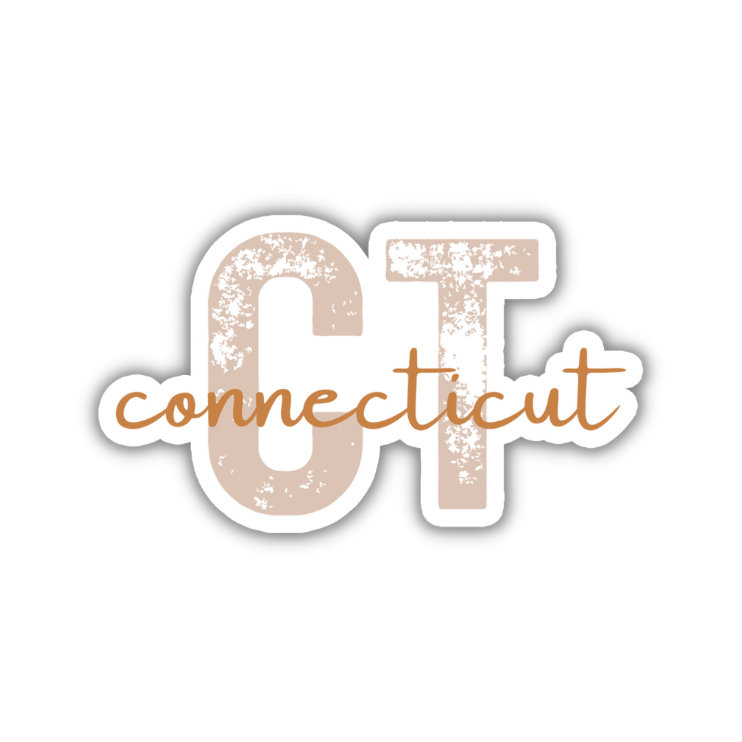 Connecticut State Code Sticker