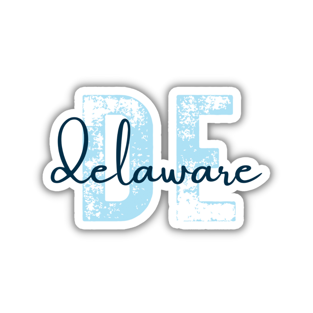 Delaware State Code Sticker