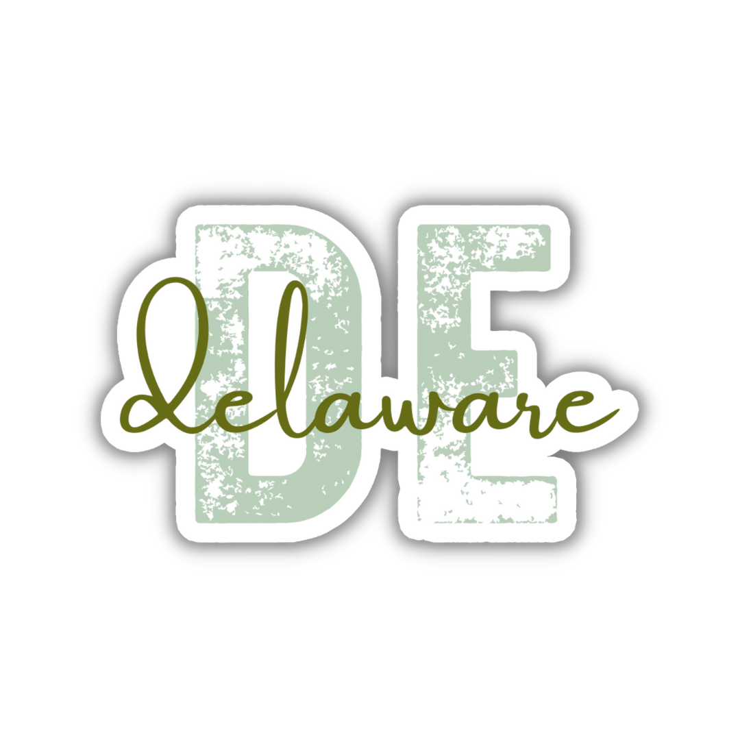 Delaware State Code Sticker