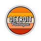 Detroit, Michigan Circle Sticker