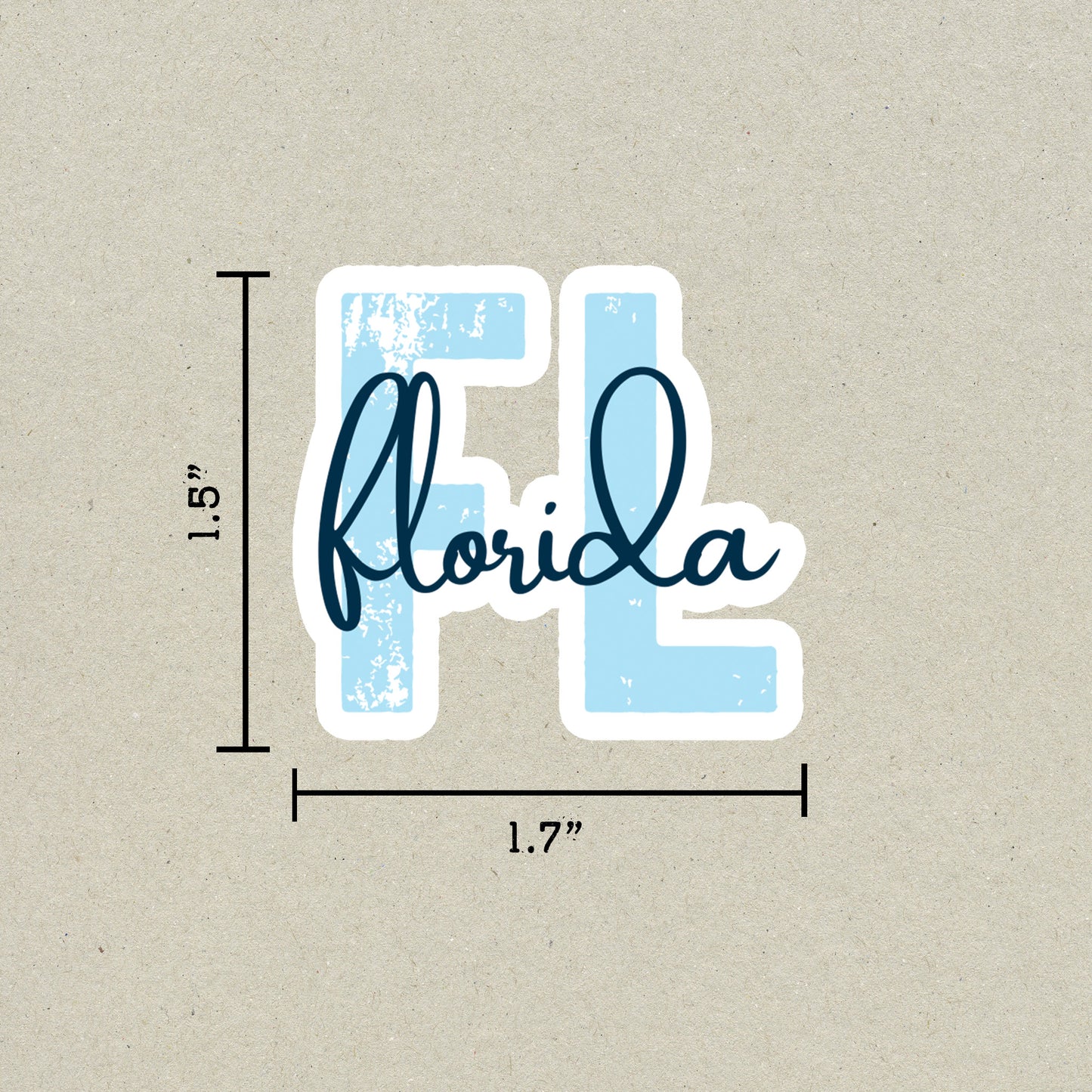 Florida State Code Sticker