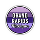 Grand Rapids, Michigan Circle Sticker