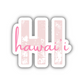 Hawai'i State Code Sticker