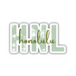HNL Honolulu Airport Code Sticker