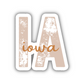 Iowa State Code Sticker