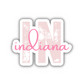 Indiana State Code Sticker