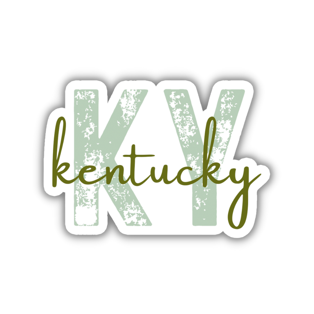 Kentucky State Code Sticker